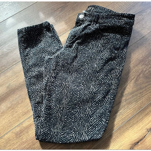 Loft super skinny zebra print corduroys 4P